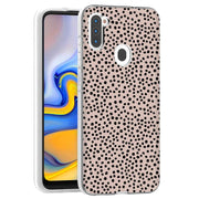 Polka Dots Brn Print Slim Cover For Samsung Galaxy A (A42, A35, A25, A15, A11, A03S), Print in USA