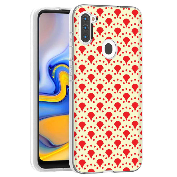 Floral 07 Print Slim Cover For Samsung Galaxy A (A42, A35, A25, A15, A11, A03S), Print in USA