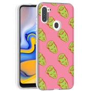 Green Heads Print Slim Cover For Samsung Galaxy A (A42, A35, A25, A15, A11, A03S), Print in USA