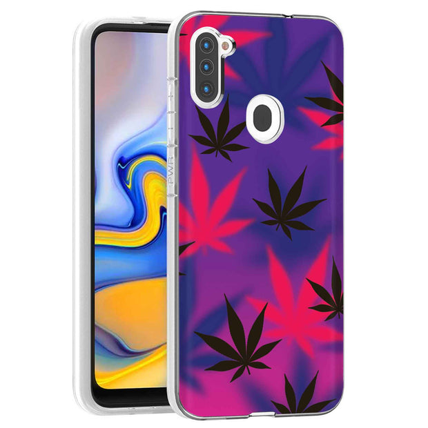 Marijuana 1 Print Slim Cover For Samsung Galaxy A (A42, A35, A25, A15, A11, A03S), Print in USA