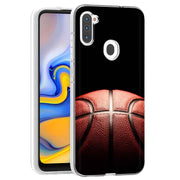 Basketball Fade Print Slim Cover For Samsung Galaxy A (A42, A35, A25, A15, A11, A03S), Print in USA