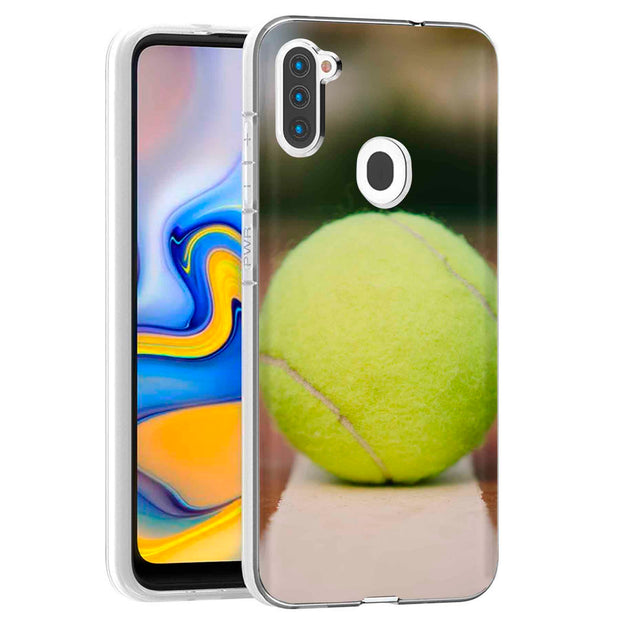 Tennis  Print Slim Cover For Samsung Galaxy A (A42, A35, A25, A15, A11, A03S), Print in USA