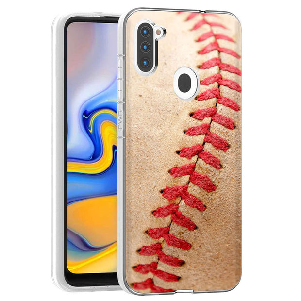 Baseball 1 Print Slim Cover For Samsung Galaxy A (A42, A35, A25, A15, A11, A03S), Print in USA