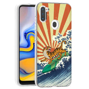 Japanese Tiger Print Slim Cover For Samsung Galaxy A (A42, A35, A25, A15, A11, A03S), Print in USA