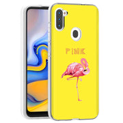 Flamingo Stand Print Slim Cover For Samsung Galaxy A (A42, A35, A25, A15, A11, A03S), Print in USA