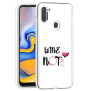 Wine Not Print Slim Cover For Samsung Galaxy A (A42, A35, A25, A15, A11, A03S), Print in USA