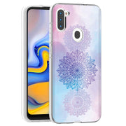 Elegant Mandala Print Slim Cover For Samsung Galaxy A (A42, A35, A25, A15, A11, A03S), Print in USA