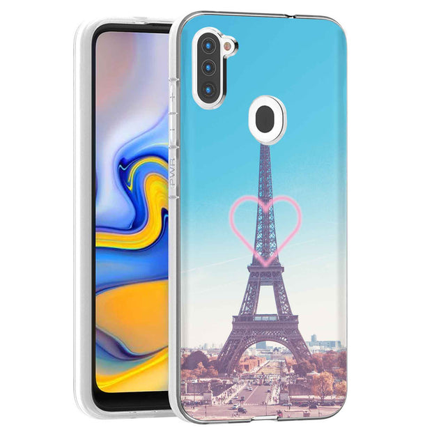 Fall in Paris Print Slim Cover For Samsung Galaxy A (A42, A35, A25, A15, A11, A03S), Print in USA