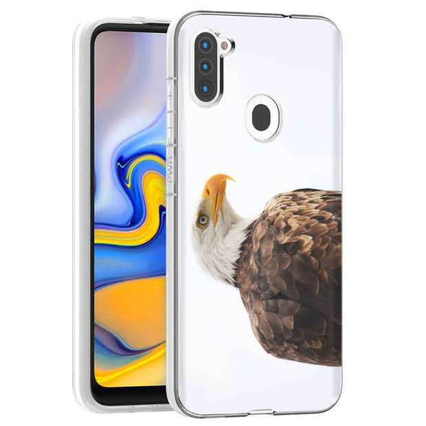 Eagle Photo Print Slim Cover For Samsung Galaxy A (A42, A35, A25, A15, A11, A03S), Print in USA