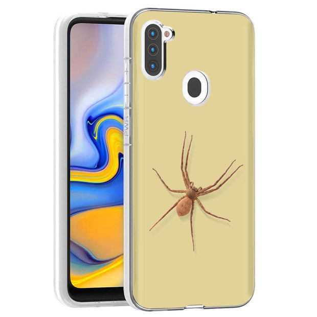 Spider Photo Print Slim Cover For Samsung Galaxy A (A42, A35, A25, A15, A11, A03S), Print in USA