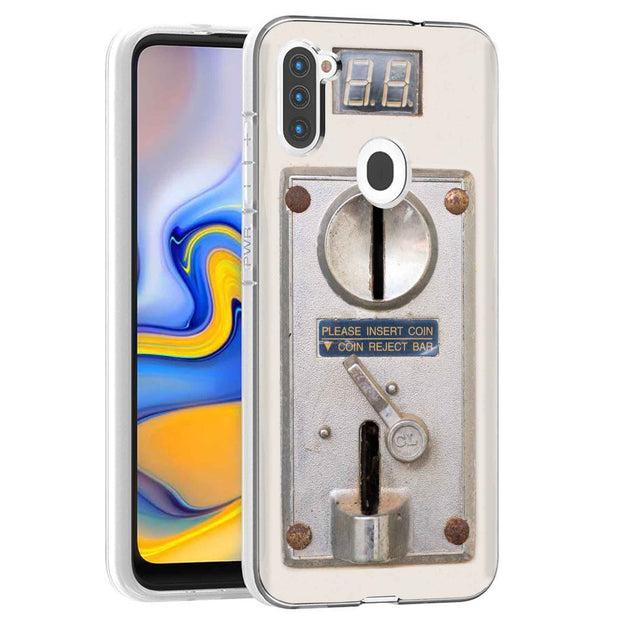 Coin Slot Print Slim Cover For Samsung Galaxy A (A42, A35, A25, A15, A11, A03S), Print in USA