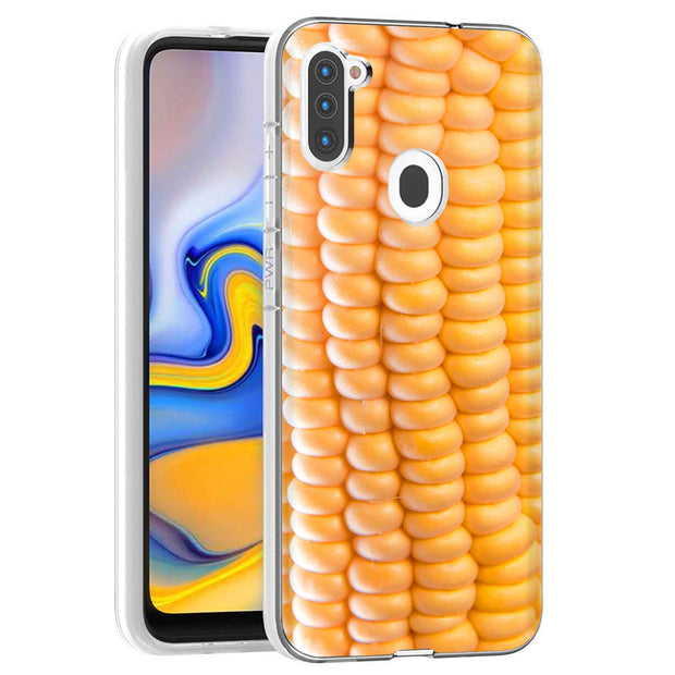 Corn Print Slim Cover For Samsung Galaxy A (A42, A35, A25, A15, A11, A03S), Print in USA