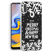 Merry Christmas Print Slim Cover For Samsung Galaxy A (A42, A35, A25, A15, A11, A03S), Print in USA