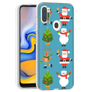 Cute Christmas Print Slim Cover For Samsung Galaxy A (A42, A35, A25, A15, A11, A03S), Print in USA