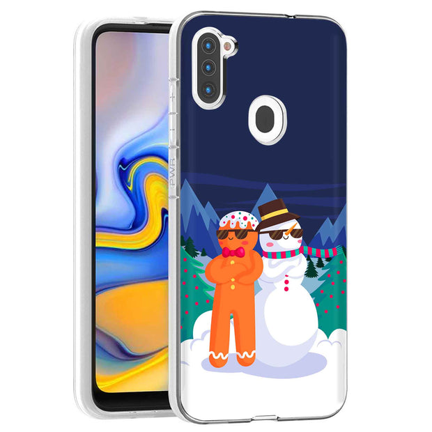 Cool Snowman Print Slim Cover For Samsung Galaxy A (A42, A35, A25, A15, A11, A03S), Print in USA