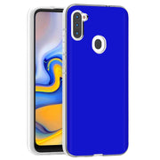 Royal Blue Print Slim Cover For Samsung Galaxy A (A42, A35, A25, A15, A11, A03S), Print in USA