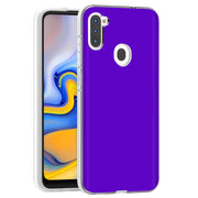 Blue Violet Print Slim Cover For Samsung Galaxy A (A42, A35, A25, A15, A11, A03S), Print in USA