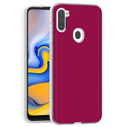 Red Violet Print Slim Cover For Samsung Galaxy A (A42, A35, A25, A15, A11, A03S), Print in USA