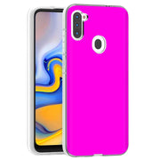 Fuchsia Print Slim Cover For Samsung Galaxy A (A42, A35, A25, A15, A11, A03S), Print in USA