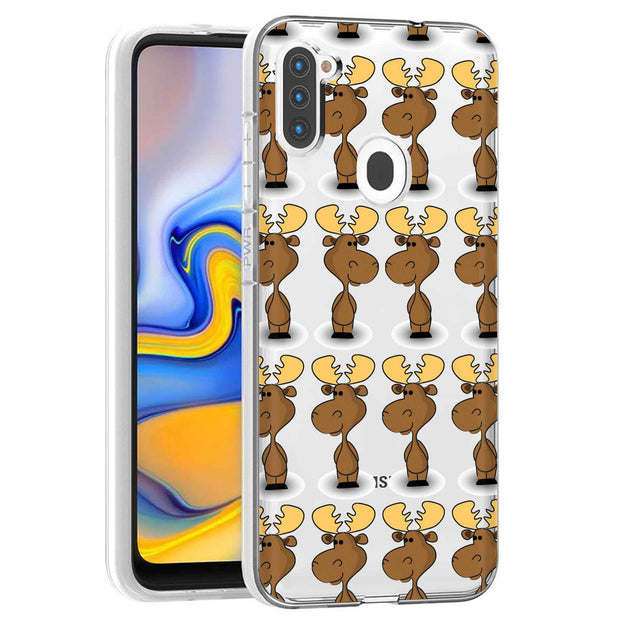 Moose One Print Slim Cover For Samsung Galaxy A (A42, A35, A25, A15, A11, A03S), Print in USA