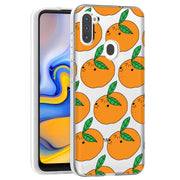 Orange Fruit Print Slim Cover For Samsung Galaxy A (A42, A35, A25, A15, A11, A03S), Print in USA