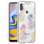 Pineapple Print Slim Cover For Samsung Galaxy A (A42, A35, A25, A15, A11, A03S), Print in USA