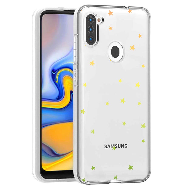 Star RainBow Print Slim Cover For Samsung Galaxy A (A42, A35, A25, A15, A11, A03S), Print in USA