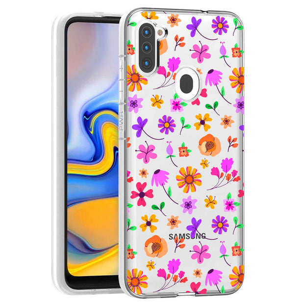 Flower 1 Print Slim Cover For Samsung Galaxy A (A42, A35, A25, A15, A11, A03S), Print in USA