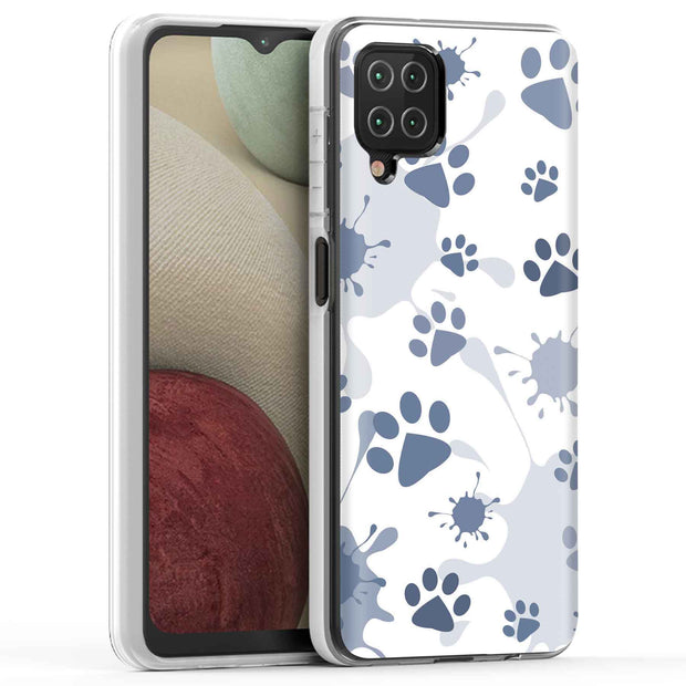 Paw Color 3 Print Slim Cover For Samsung Galaxy A (A42, A35, A25, A15, A11, A03S), Print in USA