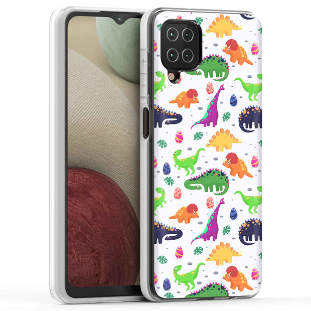 Dinosaur 7 Print Slim Cover For Samsung Galaxy A (A42, A35, A25, A15, A11, A03S), Print in USA