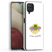 Alien Weird Print Slim Cover For Samsung Galaxy A (A42, A35, A25, A15, A11, A03S), Print in USA