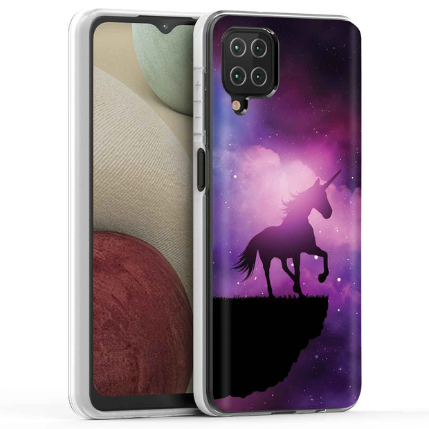 Unicorn Galaxy Print Slim Cover For Samsung Galaxy A (A42, A35, A25, A15, A11, A03S), Print in USA