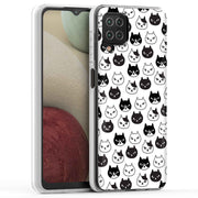 Cute Kitten Print Slim Cover For Samsung Galaxy A (A42, A35, A25, A15, A11, A03S), Print in USA