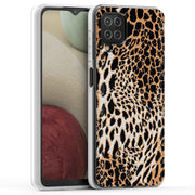 Leopard Pattern Print Slim Cover For Samsung Galaxy A (A42, A35, A25, A15, A11, A03S), Print in USA