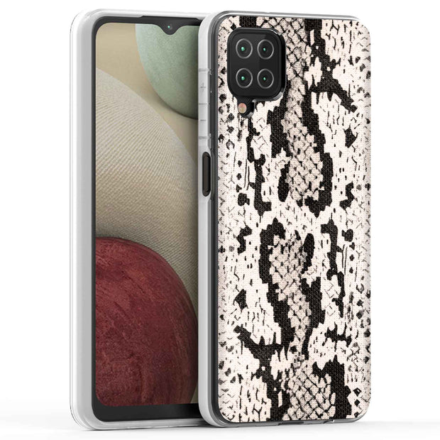 Snake Pattern Print Slim Cover For Samsung Galaxy A (A42, A35, A25, A15, A11, A03S), Print in USA