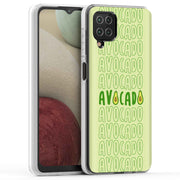 Avocado Text  Print Slim Cover For Samsung Galaxy A (A42, A35, A25, A15, A11, A03S), Print in USA