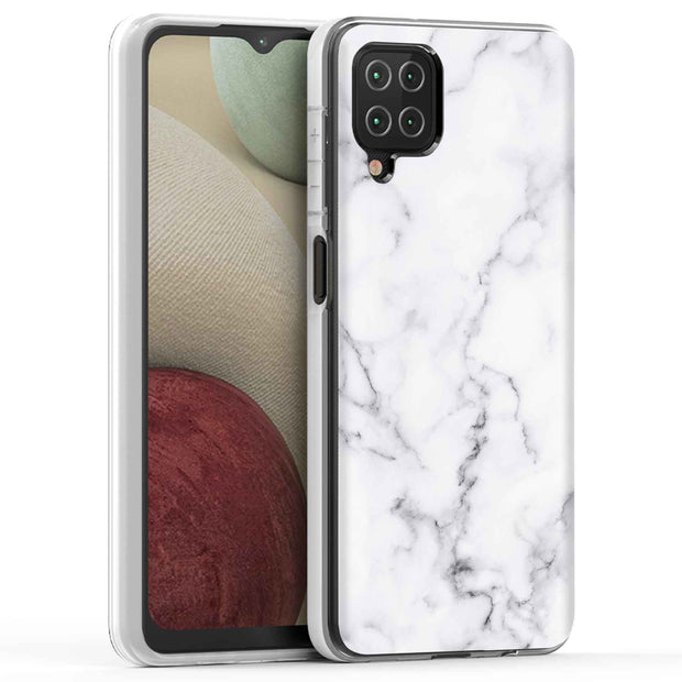 Black Marble 2 Print Slim Cover For Samsung Galaxy A (A42, A35, A25, A15, A11, A03S), Print in USA