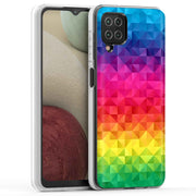 Rainbow Colors Print Slim Cover For Samsung Galaxy A (A42, A35, A25, A15, A11, A03S), Print in USA