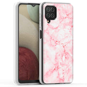 Glossy Marble Print Slim Cover For Samsung Galaxy A (A42, A35, A25, A15, A11, A03S), Print in USA