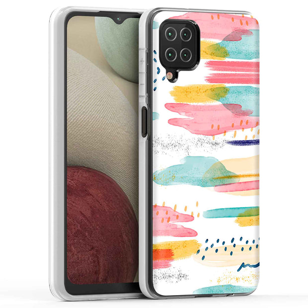 Abstract Art Print Slim Cover For Samsung Galaxy A (A42, A35, A25, A15, A11, A03S), Print in USA