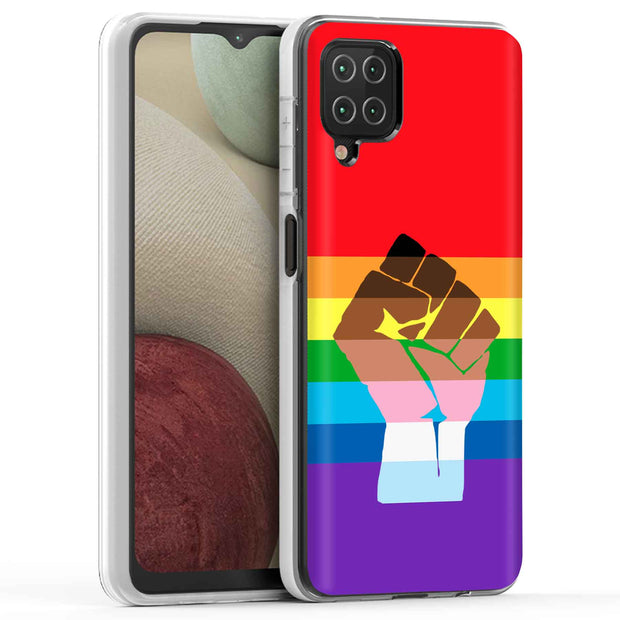 BLM Pride Print Slim Cover For Samsung Galaxy A (A42, A35, A25, A15, A11, A03S), Print in USA