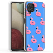 Cute Flamingo Print Slim Cover For Samsung Galaxy A (A42, A35, A25, A15, A11, A03S), Print in USA