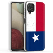 Texas Flag Print Slim Cover For Samsung Galaxy A (A42, A35, A25, A15, A11, A03S), Print in USA