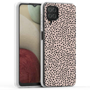 Polka Dots Brn Print Slim Cover For Samsung Galaxy A (A42, A35, A25, A15, A11, A03S), Print in USA