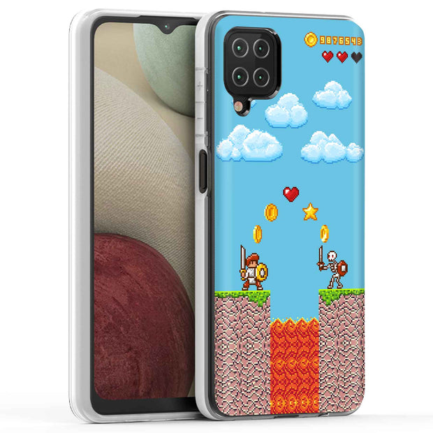 Retro Games 3 Print Slim Cover For Samsung Galaxy A (A42, A35, A25, A15, A11, A03S), Print in USA