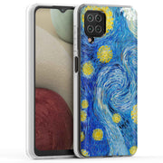 Starry Night Print Slim Cover For Samsung Galaxy A (A42, A35, A25, A15, A11, A03S), Print in USA