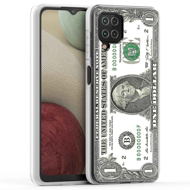 One Dollar Bill Print Slim Cover For Samsung Galaxy A (A42, A35, A25, A15, A11, A03S), Print in USA