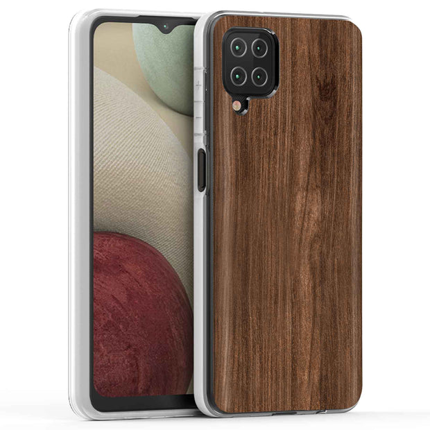 Wood 3 Print Slim Cover For Samsung Galaxy A (A42, A35, A25, A15, A11, A03S), Print in USA