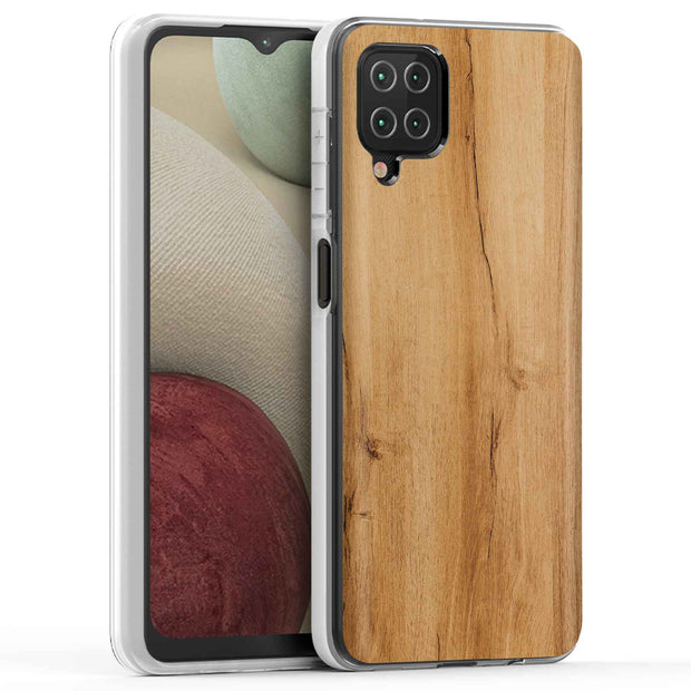 Wood 12 Print Slim Cover For Samsung Galaxy A (A42, A35, A25, A15, A11, A03S), Print in USA