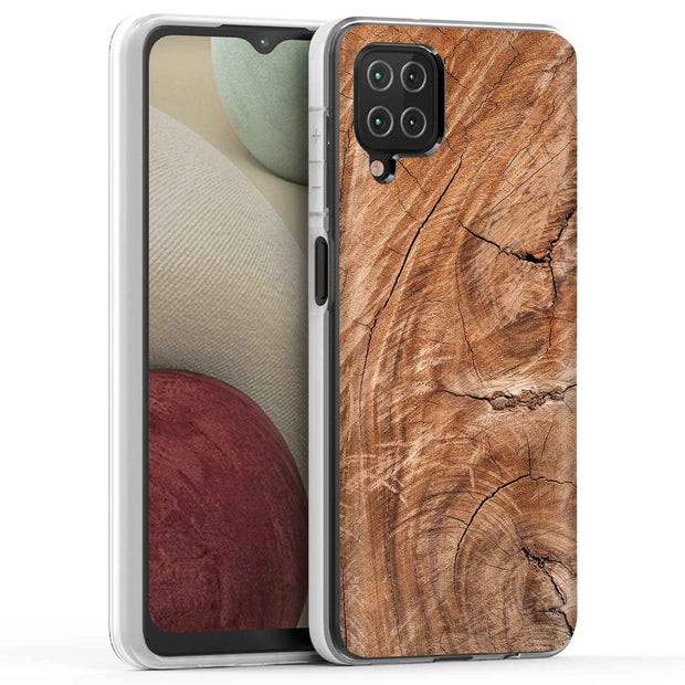 Wood 18 Print Slim Cover For Samsung Galaxy A (A42, A35, A25, A15, A11, A03S), Print in USA